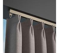 Asta per tenda scorrevole con accessori, resistente, per divisori, porte, cantine e spazi commerciali, versatile, durevole, facile da installare