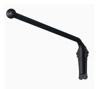 Asta per tende a braccio girevole resistente per tende per porta d'ingresso per pannelli laterali per tende per tende per finestre e tende