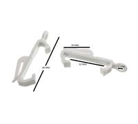 Asta Per Tende Con Ganci Scorrevoli Elegance Confezione Da 30