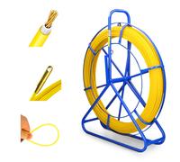 Asta per tiro cavi Extralink 3.8mm 15m, fibra di vetro FRP, diametro 3.8mm, lunghezza 15m, giallo