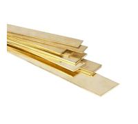 Asta piatta in ottone, 50 x 1 mm, striscia di taglio 1000 mm