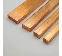 Asta piatta in rame Cu99,9, larghezza 8 - 80 mm, spessore 2 - 15 mm, lunghezza 50 - 2000 mm, materiale piano, lamiera (lunghezza: 1000 mm = 100 cm, 30 x 4 mm)