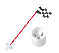 Asta Portabandiera da Golf per Putting, color to 1 | Componenti robusti, Simulatore , Esercizi di Precisione, Per Proprietari Campi