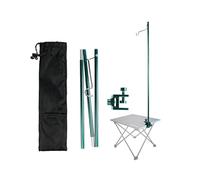 Asta portaflebo portatile, Supporto per flebo in acciaio inox con supporto per sacca flebo con 1 gancio per infusione per anziani, assistenza domiciliare, ospedale e clinica e viaggio(Green)