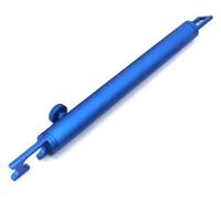 Asta Portellone Bagagliaio Asta Supporto Retrattile 2024 Per Lucidatura Auto Piedi Porco In Alluminio 32-48 Cm Che Tengono Coperchio Bagagliaio Veicolo(Blu)