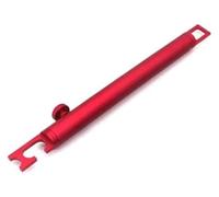 Asta Portellone Bagagliaio Asta Supporto Retrattile 2024 Per Lucidatura Auto Piedi Porco In Alluminio 32-48 Cm Che Tengono Coperchio Bagagliaio Veicolo(Rosso)