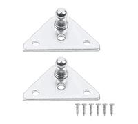 Asta Portellone Bagagliaio Supporto Ammortizzatore Universale Molla Gas Attacco In Acciaio Confezione 2/4 Cofano Anteriore(Silver 2pcs)