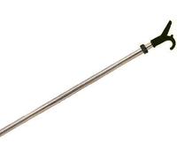 ASTA PRENDIABITI Telescopica in Metallo da 150 cm ALLUNGABILE CROMATA