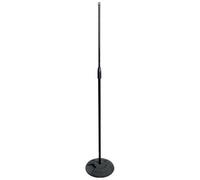 Asta Professionale Dritta con base in Ghisa - Proel - OST110BK - Nero Opaco