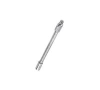 Asta prolunga con presa a molla in ferro con albero, Silver S | Albero pieghevole in ferro adatto per l ' accesso ravvicinato dispositivi fissaggio, la manutenzione del garage