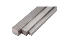 Asta quadrata in acciaio inox, 5 mm, 1.4301, asta quadrata V2A 304, materiale completo, 0,33 m