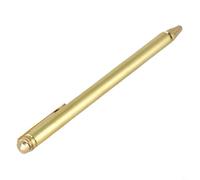 Asta regolabile in acciaio inox per divinazione e ricerca dell'acqua, strumento flessibile per identificare le fonti energetiche (oro)