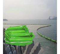Asta riutilizzabile di contenimento dell'olio del PVC, barriera di scarico delle acque reflue resistente, recinzione multifunzionale per piante acquatiche per il controllo dell'inquinamento idrico