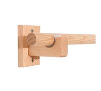 Asta romana in legno massiccio da 220 cm, con staffe robuste, appositamente progettata per camere da letto silenziose, ideale per alloggi in famiglia e decorazioni per la casa