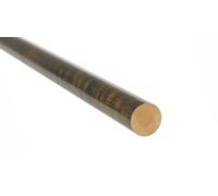 Asta rotonda in bronzo, Ø 46 mm x 100 mm.