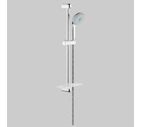 Asta SALISCENDI con portasapone TEMPESTA 3 getti cromo