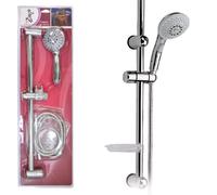 ASTA SALISCENDI PER DOCCIA CON DOCCETTA REGOLABILE MOD. MILANO - PRATIKO 048