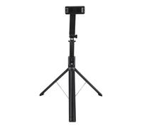 Asta Selfie per Telefono, Treppiede Portatile Telescopico con Telecomando, 2 Luci, Rotazione a 360 Gradi, Compatto e Portatile per Trasmissioni in Diretta, Videochiamate