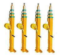 Asta Sollevamento Telescopica Argano Manuale 4pc 7M4, Acciaio Zincato Autobloccante Portatile, Superiore Rubinetto Filettato Senza Piastra Flangiata Superiore, Flangia Base Montaggio Quadrata