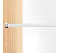 Asta sospesa in metallo per armadio per armadio con tappi terminali della flangia oro/nero/bianco/grigio 76,8 pollici/195 cm LWX