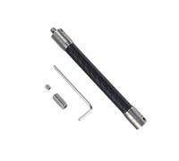 Asta Stabilizzatore Da 14 Mm Monopode In Acciaio Inossidabile Stick Selfie Extension Da Soli 1/4 Pollici Stick Per La Telecamera In Fibra Carbonio In Acciaio Inossidabile