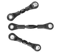 Asta Sterzo RC per Tamiya per TT-01 1/10 rc Cars Parti di Aggiornamento Accessori 6 Pezzi Barra di Sterzo in Metallo Barra di Collegamento Tirante