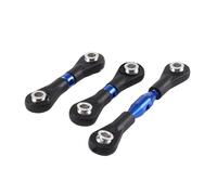 Asta Sterzo RC per Tamiya per TT-01 1/10 rc Cars Upgrade Parts Accessori 3 Pezzi Barra di Collegamento dello Sterzo in Metallo Tirante