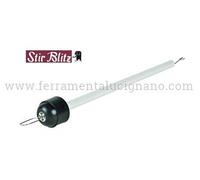 ASTA TAMPONE TUBO TROPPO PIENO STIR 14 PER CASSETTA WC INCASSO STIR BLITZ