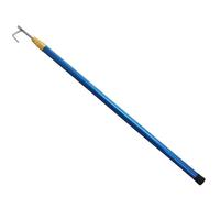 Asta telescopica con gancio, asta portatile per imbarcazioni con gancio in acciaio inossidabile, palo di salvataggio all'aperto per piscine/yacht/nave, lunghezza 4-5-6 m