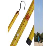 Asta telescopica di misurazione per linea elettrica e torre di telecomunicazioni, isolata ad alta tensione, con borsa per il trasporto