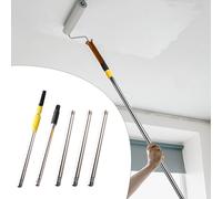 Asta telescopica in lega di alluminio per rullo di vernice per rivestimenti