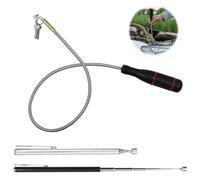 Asta Telescopica Magnetica, 600mm Asta Magnetica Flessibile, Magnete Telescopico, con 2 Pcs Penna Magnetica Telescopica, Strumento Magnetico Portatile Pick Up Per Raccogliere Parti Metalliche