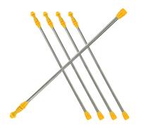 Asta telescopica per irrigazione a pressione da 5 pezzi, in acciaio inox, per