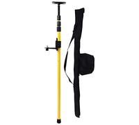 Asta Telescopica per Livello, Asta di Supporto Telescopica da 2,8 M, Supporto Telescopico, Asta di Montaggio Regolabile per Rotativi e di Linea