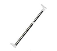 Asta telescopica per tenda da doccia, senza fori, struttura triangolare fissa, asta di serraggio regolabile, asta per tenda, asta appendiabiti, spessore 2,5 cm in acciaio inox (90-160cm)