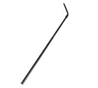 Morsetto da ringhiera per asta telescopica TIAKI - Set %: Morsetto per ringhiera + asta telescopica piegata