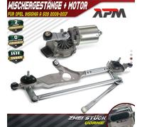 Asta Tergicristallo + Motorino Pulizia Dischi Frontale per Opel Insignia A G09