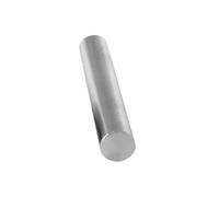 Asta tonda in alluminio 6061 - Barra metallica in lega lavorabile, diametro 3-200 mm, lunghezza 100-500 mm, finitura argento 1 pezzo(300x28mm)