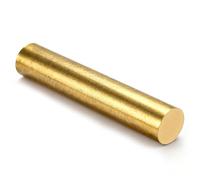 Asta Tonda in Ottone Ø20mm x 100mm Asta Rotonda in Ottone Barra Tonda in Ottone per Progetti Fai da Te, Modellismo, Architettura e Ingegneria