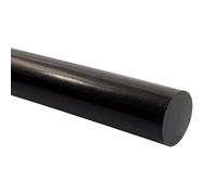 Asta tonda in plastica di nylon da 75-90 mm Barra solida PA6 nera 300(Diameter 90mm)