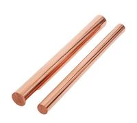 Asta tonda in rame puro, diametro 7 mm, lunghezza 200/250/300/400/500 mm, asta metallica in rame nudo for artigianato in metallo, hobby, elettricità e industria(7 * 400mm)