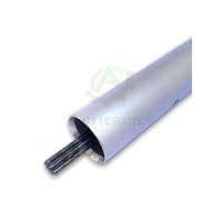 Asta Tubo Alluminio decespugliatore completo trasmissione 9 denti 28mm x150 cm