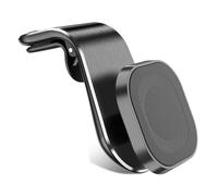 aStaoA Supporto Cellulare Auto Magnetico per Citroën Jumpy/Spacetourer (I II III 1994-2025 2026), Porta Telefono Bocchette D'aria A L, Calamita Potente, Rotazione 360 Gradi, Clip In Silicone Morbido