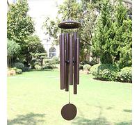 Astarin Campanelli a vento per esterni, 114,3 cm, campanelli a vento commemorativi grandi con 6 tubi pesanti, grandi campanelli a vento dai toni profondi per esterni per decorazioni da giardino,