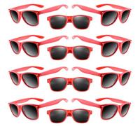 ASTARON 12 Pezzi Occhiali da Sole per Feste, Occhiali da Sole retrò per Feste per Uomo Donna Forniture per Feste al Neon per Feste di Matrimonio in Spiaggia in Piscina, Vari Colori