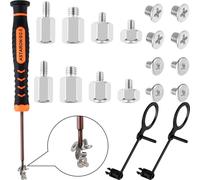 ASTARON Kit viti SSD M.2, kit viti di montaggio SSD PCIe NVMe M.2 per schede madri Asus, Gigabyte, ASRock o MSI