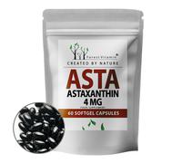 Astaxantina 4mg - 60 capsule - integratore Antiossidante - Forest Vitamin