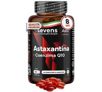 Astaxantina Naturale Pura AstaPure® Integratore con Coenzima Q10 e Olio