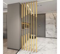 Aste da parete per schermo privacy, 5/8 pezzi, paravento autoportante per soggiorno e camera da letto, divisorio creativo dal pavimento al soffitto per ingresso (8 pz-L, 240 cm/94 pollici)