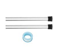 Aste dell'acqua, riscaldatore dell'acqua calda, 2 pezzi 21X235 mm di anodo di magnesio per filettatura NPT3/4 dello scaldabagno